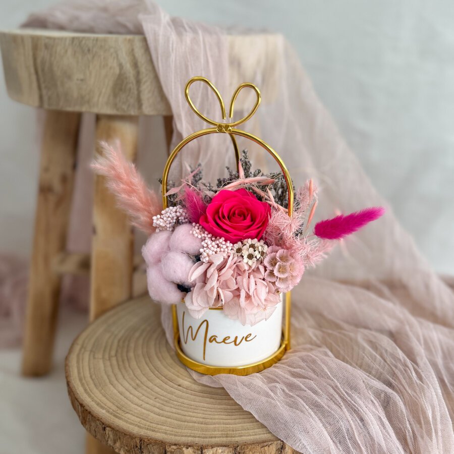 Timeless Periwinkle Pot - Fuchsia Pink