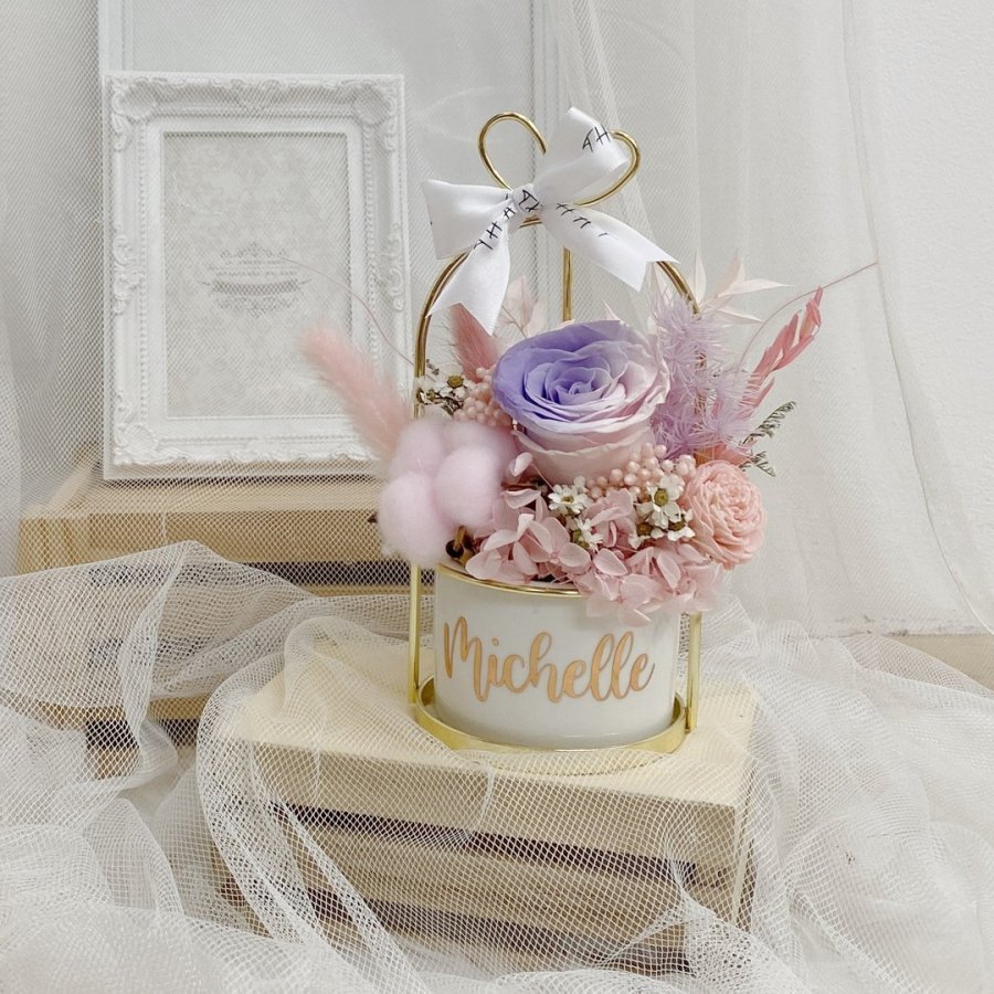 Timeless Periwinkle Pot - Purple Pink