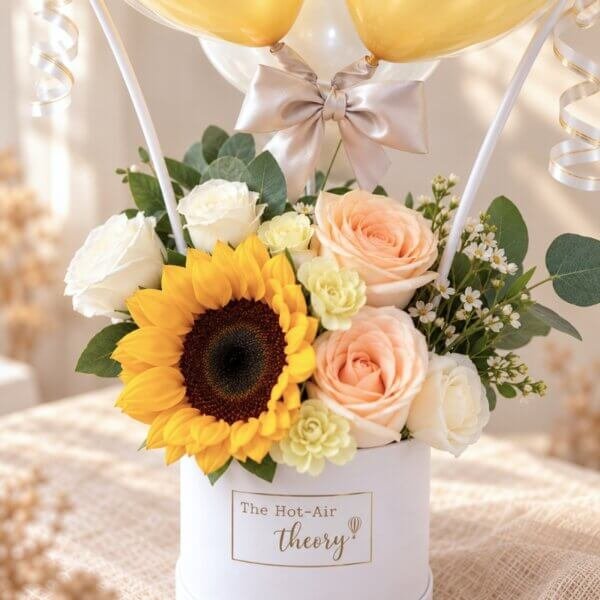 Blooming Sunflower Hot Air Balloon