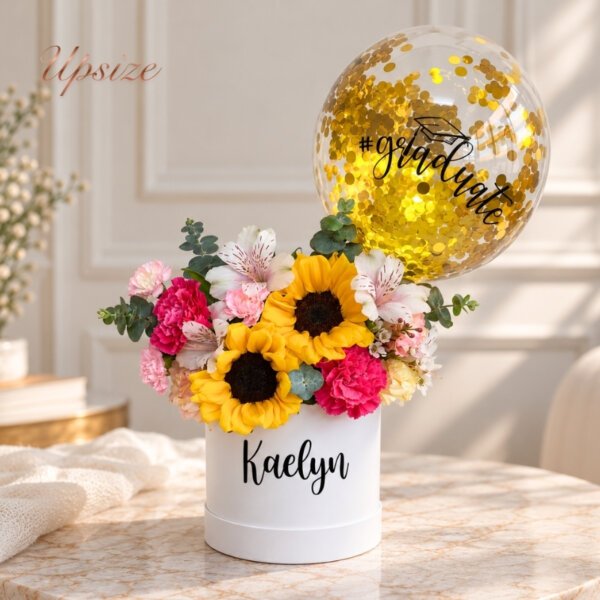 Ronde Cheery Sunflower Bloom Box (Upsize)