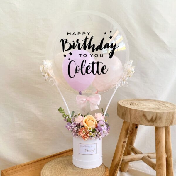 Monthly Flora Hot Air Balloon (Nov)