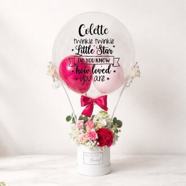 Monthly Flora Hot Air Balloon (Apr)