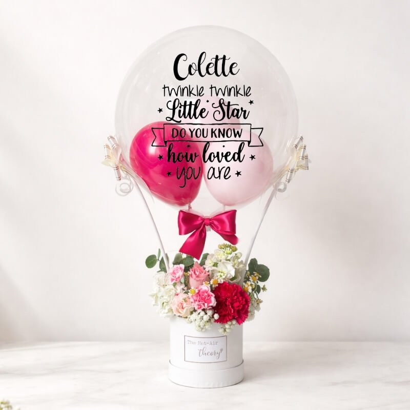 Monthly Flora Hot Air Balloon (Apr) Monthly Flora Hot Air Balloon (Apr)