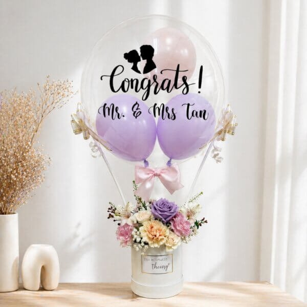 Monthly Flora Hot Air Balloon (May)