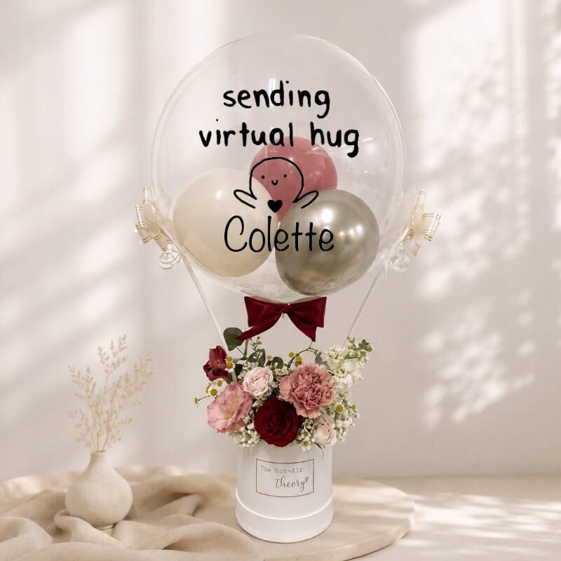 Monthly Flora Hot Air Balloon (Jun) Monthly Flora Hot Air Balloon (Jun)