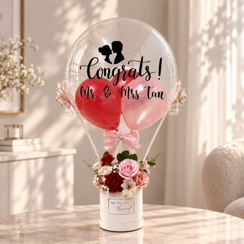 Monthly Flora Hot Air Balloon (Oct) Monthly Flora Hot Air Balloon (Oct)