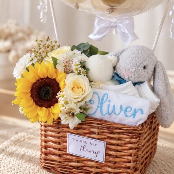 Flower x Baby Boy Hamper