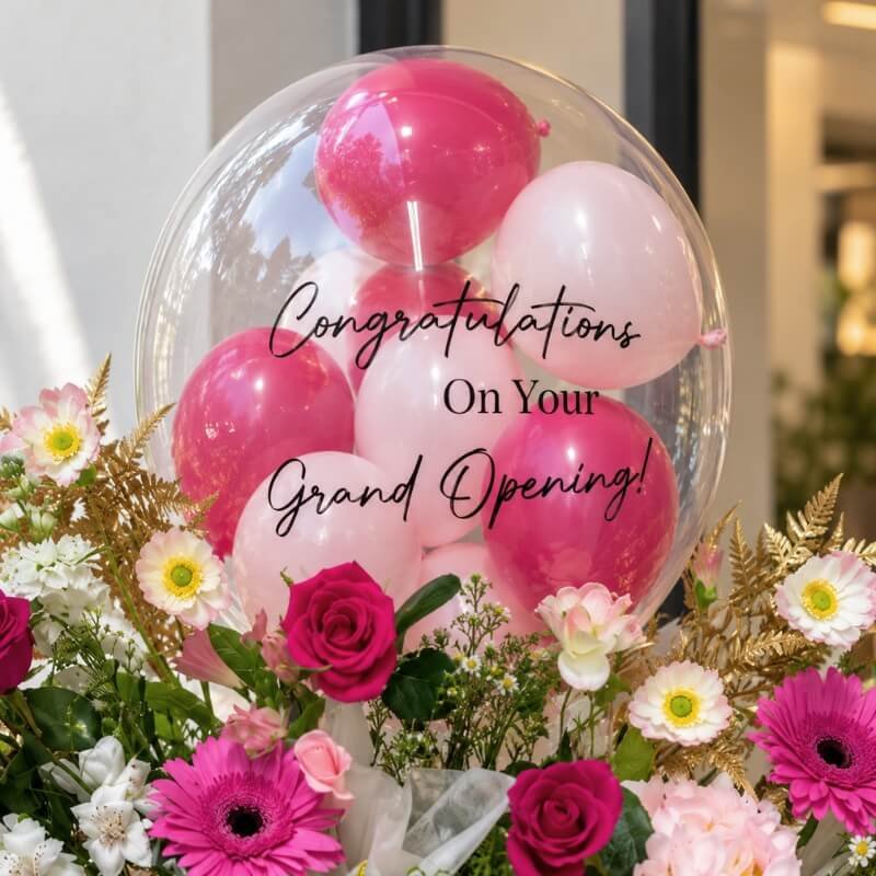 Rosé Reign Congratulatory Stand