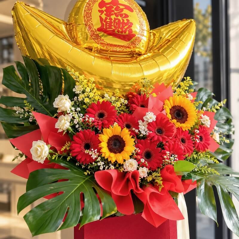 Golden Ingot Congratulatory Stand
