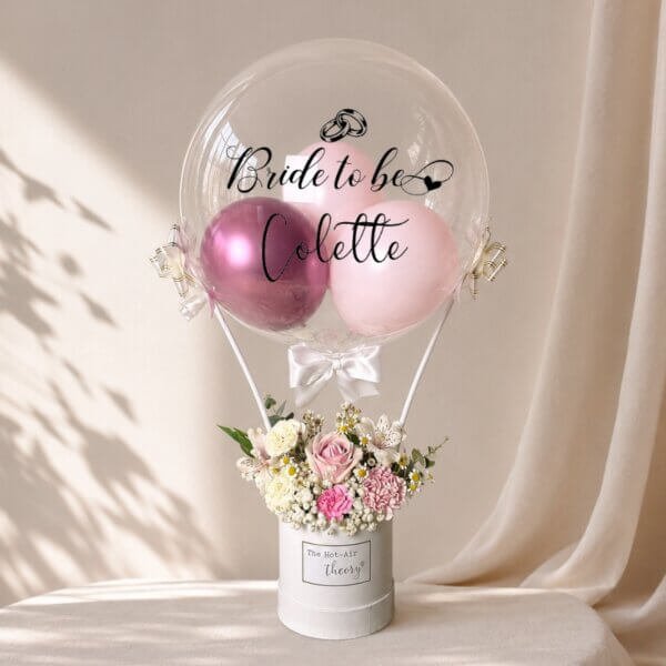 Monthly Flora Hot Air Balloon (Jul)