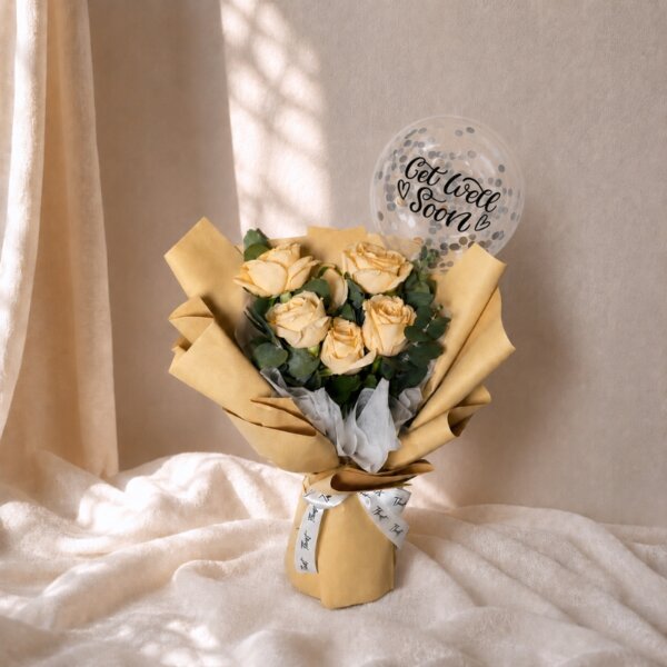 Golden Whisper Bouquet