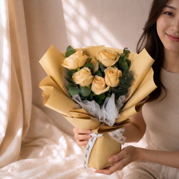 Golden Whisper Bouquet