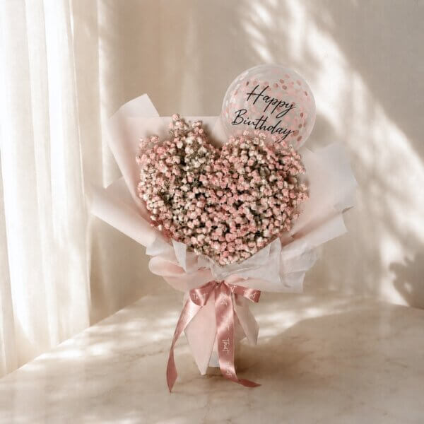 Blush Heart Bouquet