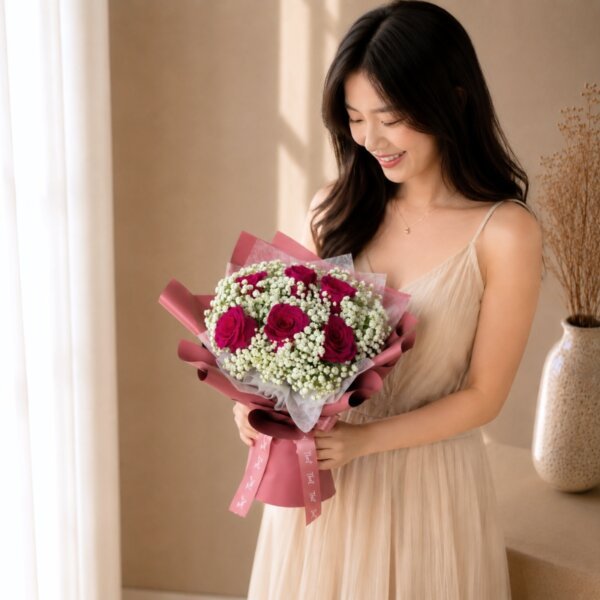 Rosé Romance Bouquet