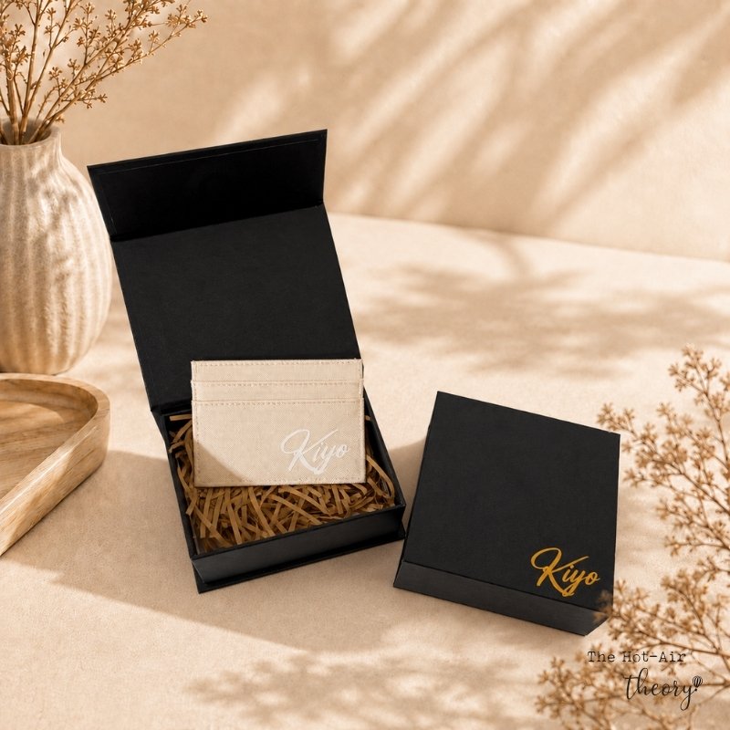 The Classic Card Holder - Cream