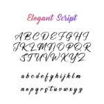 Elegant Script