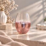 Round Glass Collection - Pink