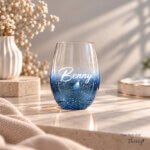 Round Glass Collection - Blue