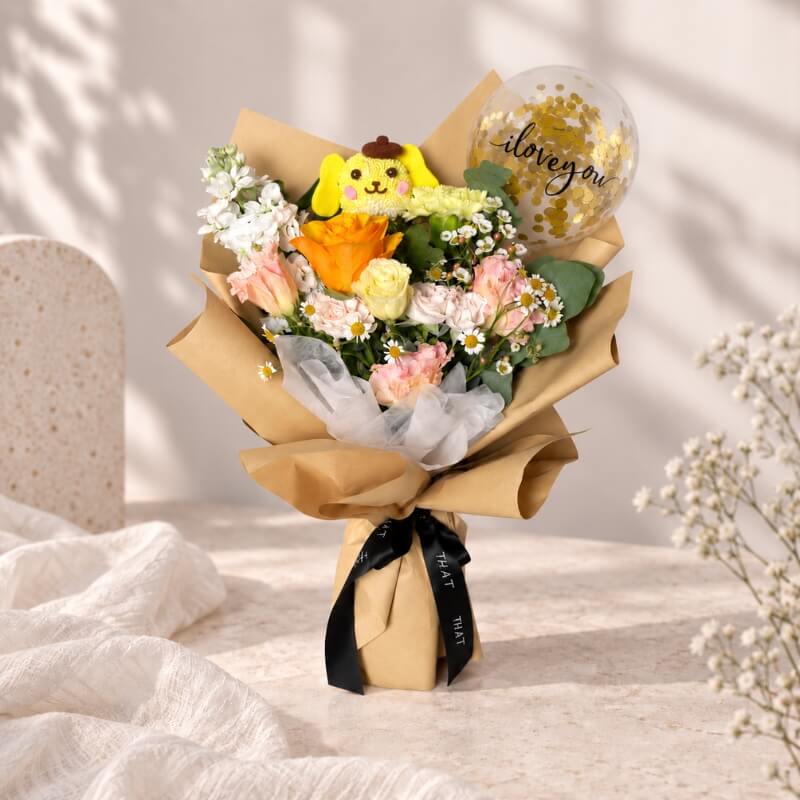 Pompompurin Bouquet