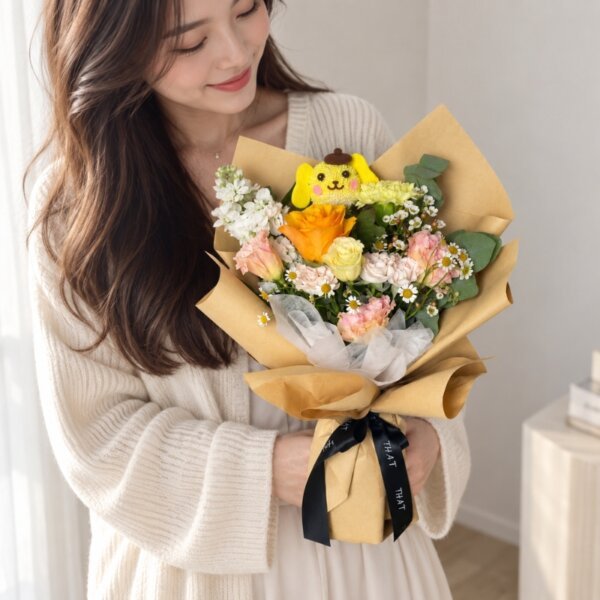 Pompompurin Bouquet