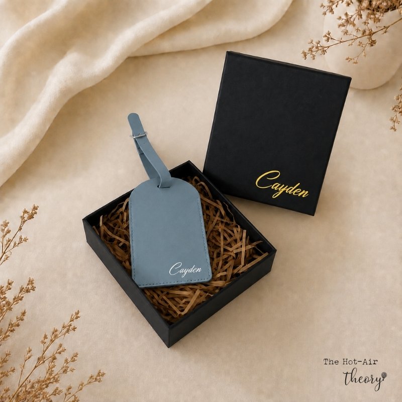 The Traveller’s Tag - Dusty Blue